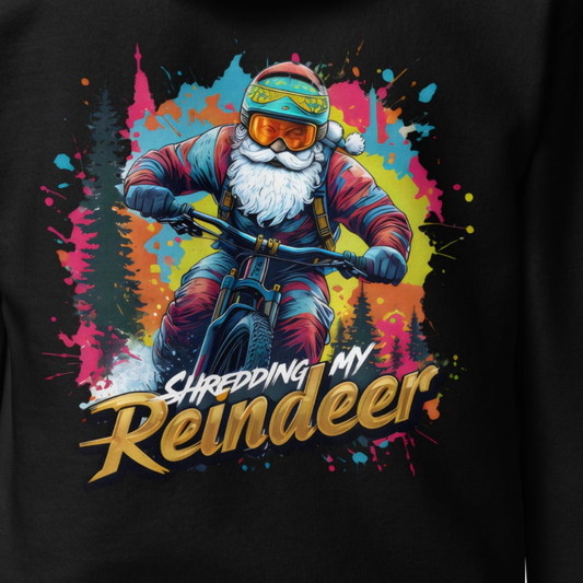 Unisex Shredding my reindeer premium Hoodie