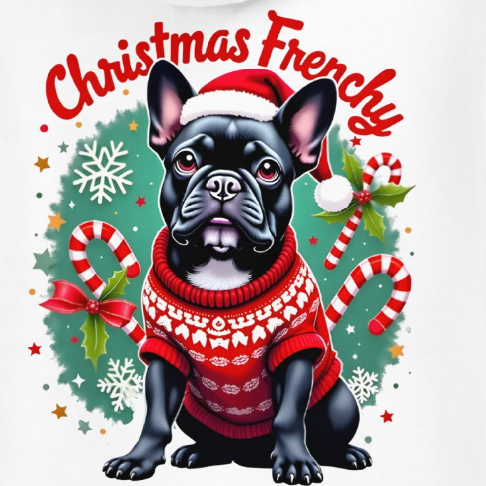 Unisex Twin print series 3 Premium Christmas Frenchy Hoodie