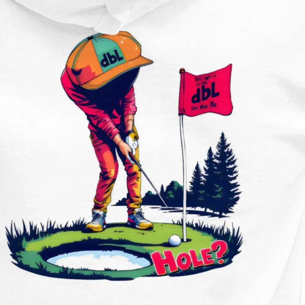 Unisex Holy 1 golfing Double Printed Hoodie