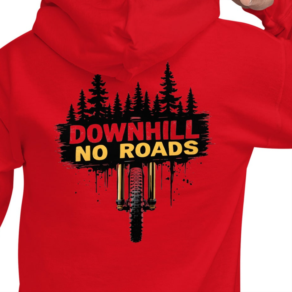 Unisex Downhill no roads classic Hoodie