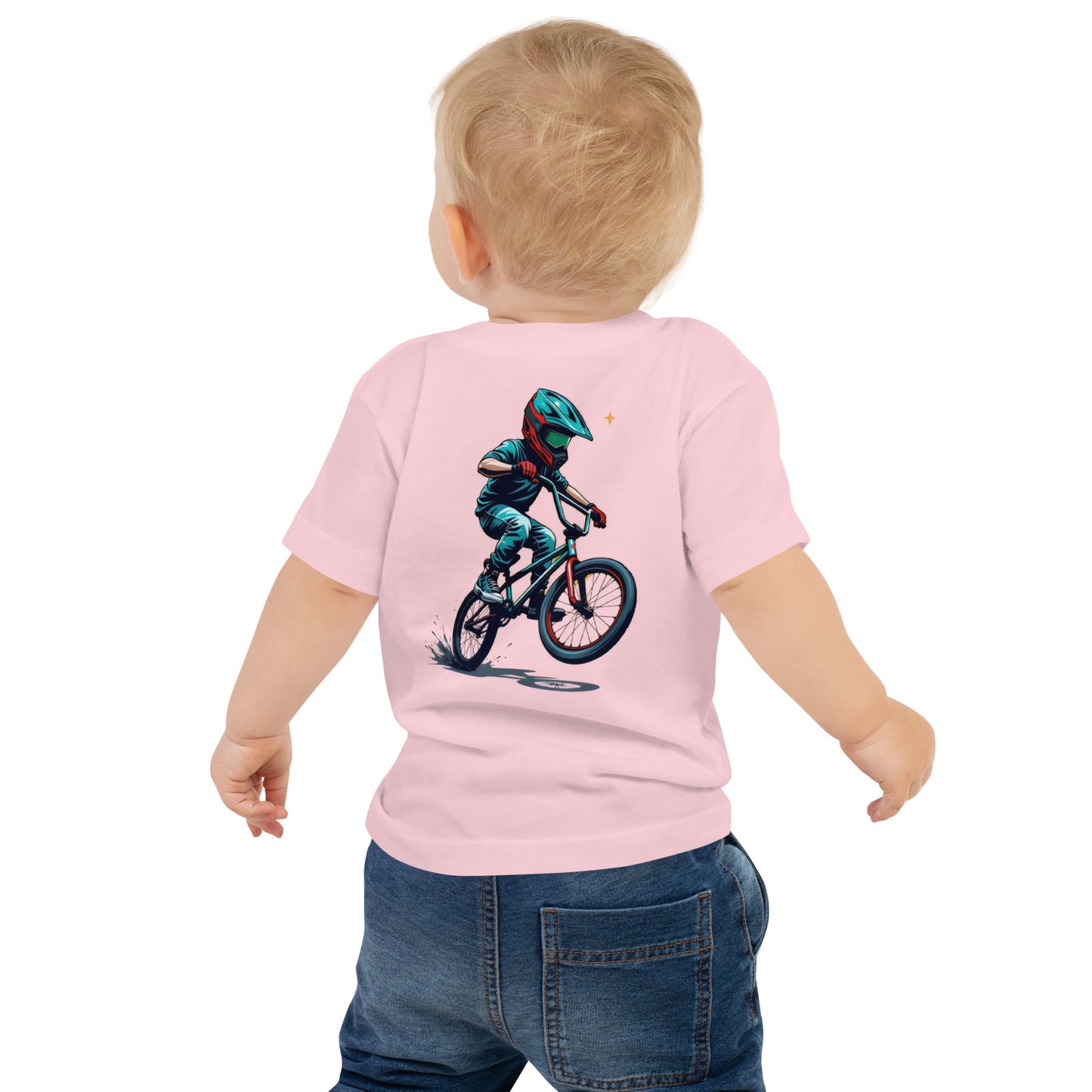 BMX style Jersey Baby Short Sleeve Tee