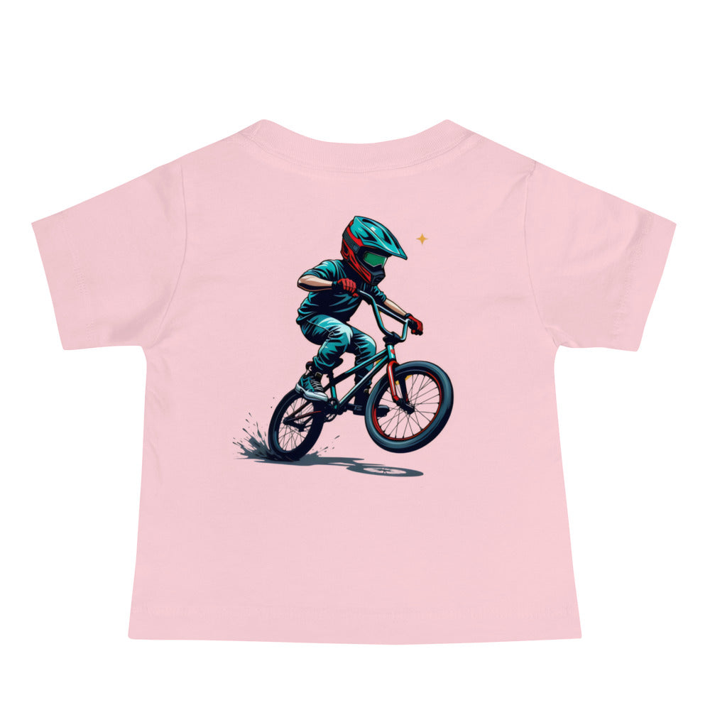 BMX style Jersey Baby Short Sleeve Tee