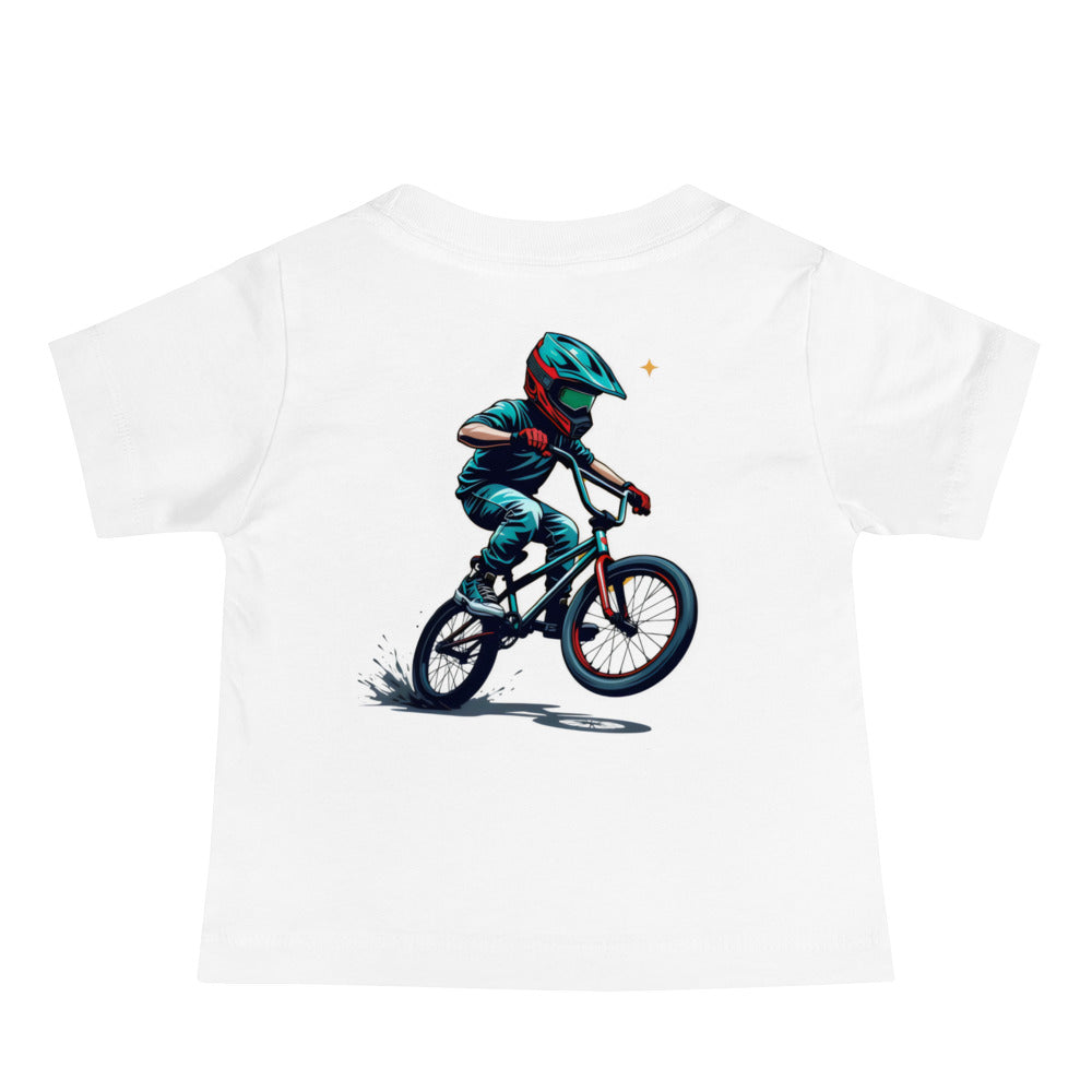 BMX style Jersey Baby Short Sleeve Tee