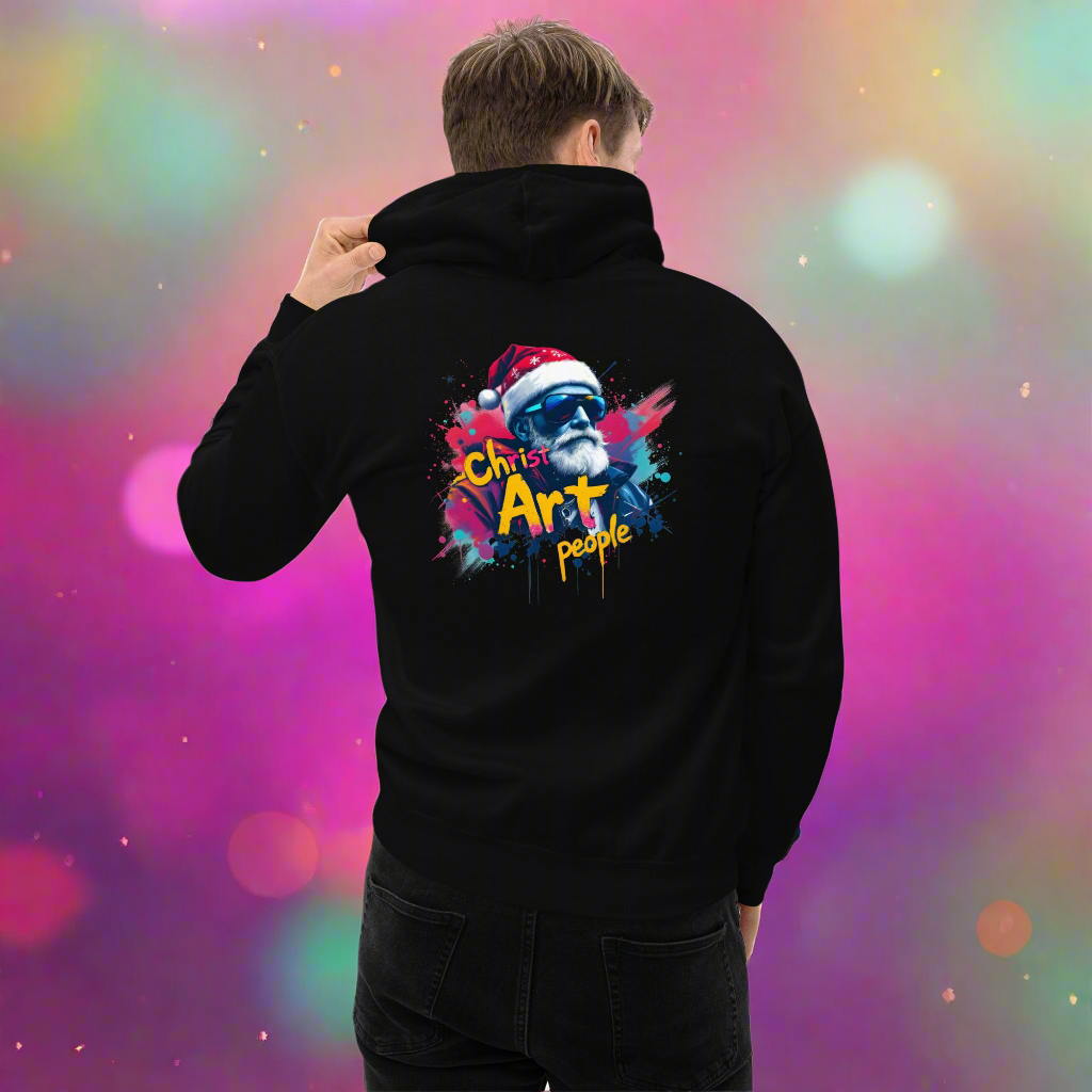 Unisex christ art people Hoodie