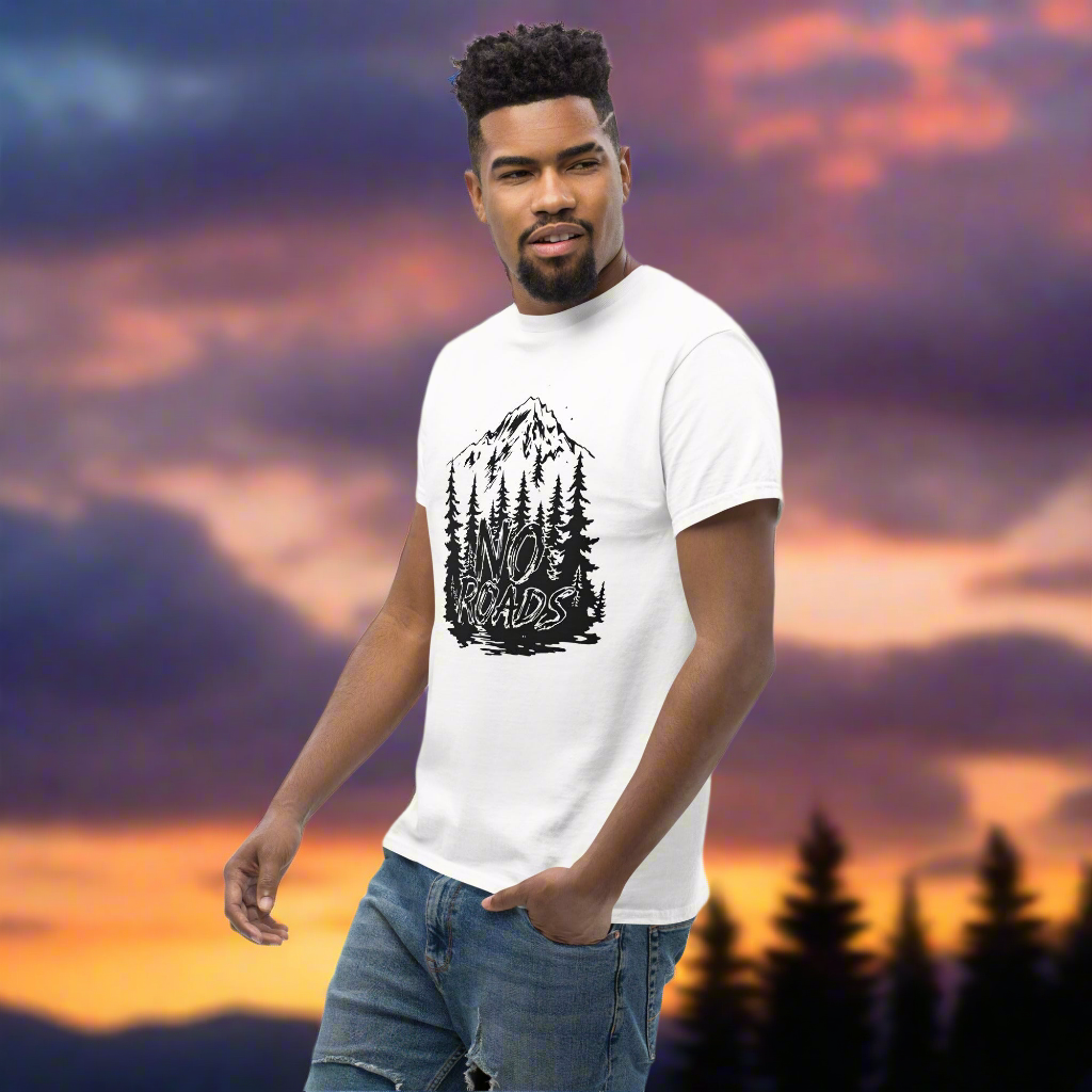 Unisex No roads adventure classic tee