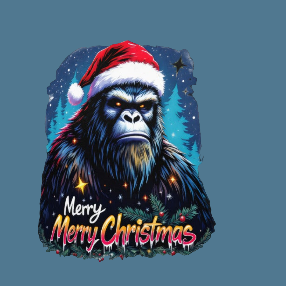 Unisex Merry Christmas Bigfoot series Premium Sweatshirt
