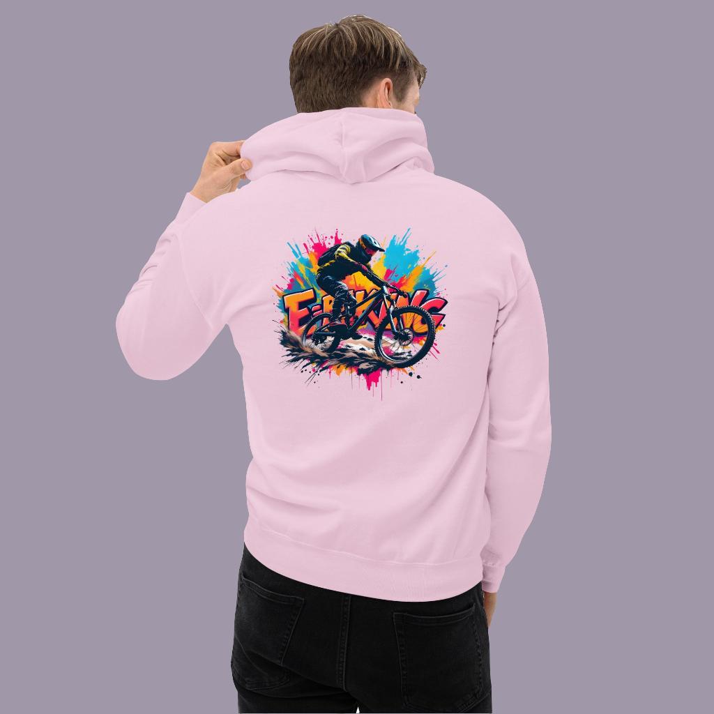 Unisex E-bike graffiti art Hoodie