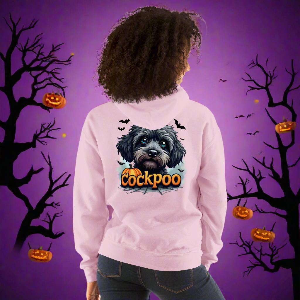 Unisex Halloween cockapoo dog Hoodie