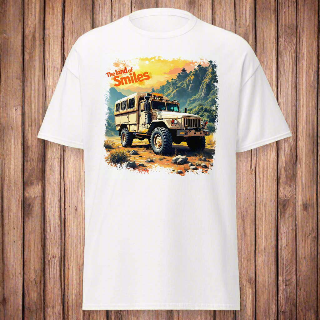 Unisex The land of smiles Ahmed troop carrier classic tee