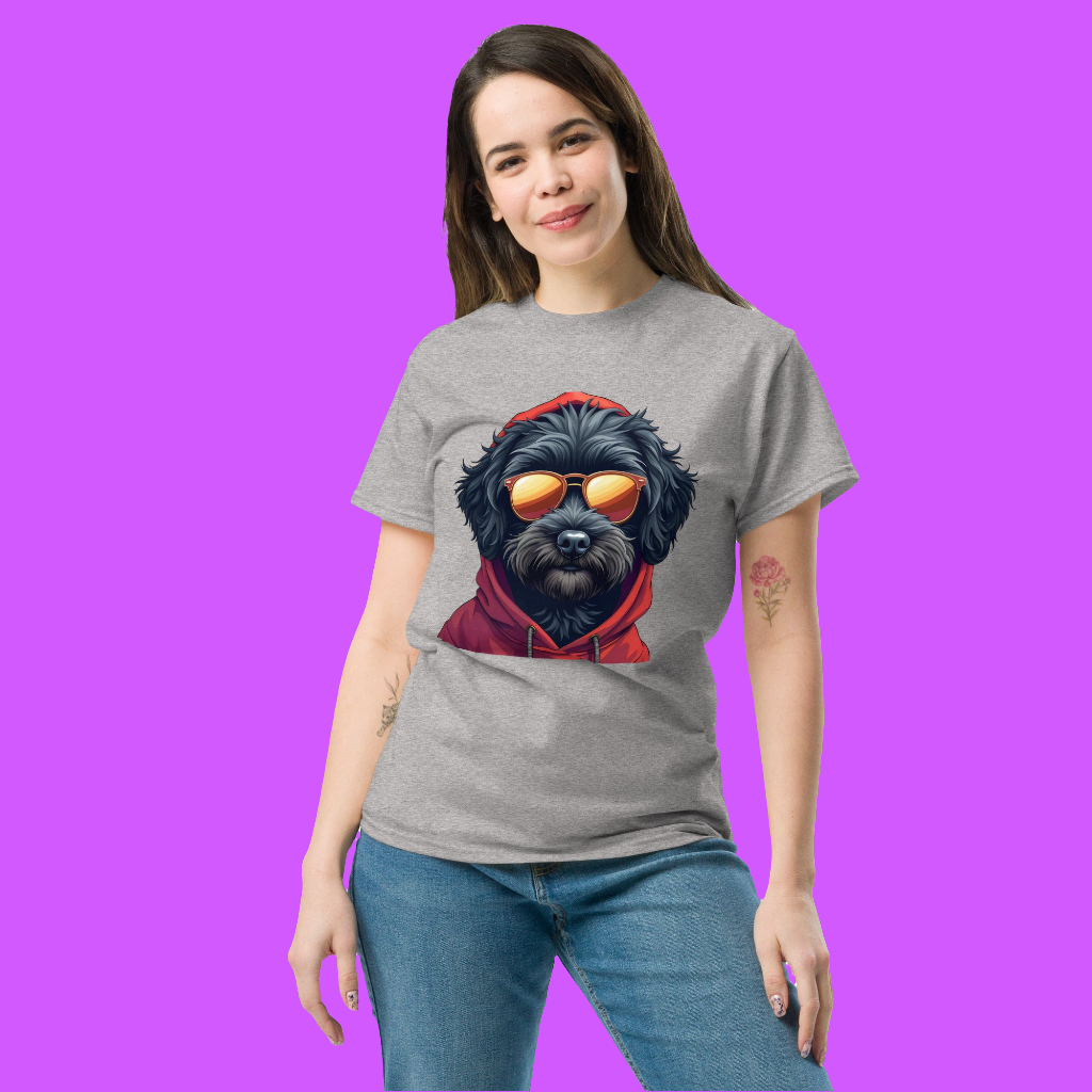 Unisex Cockapoo sunglasses classic tee