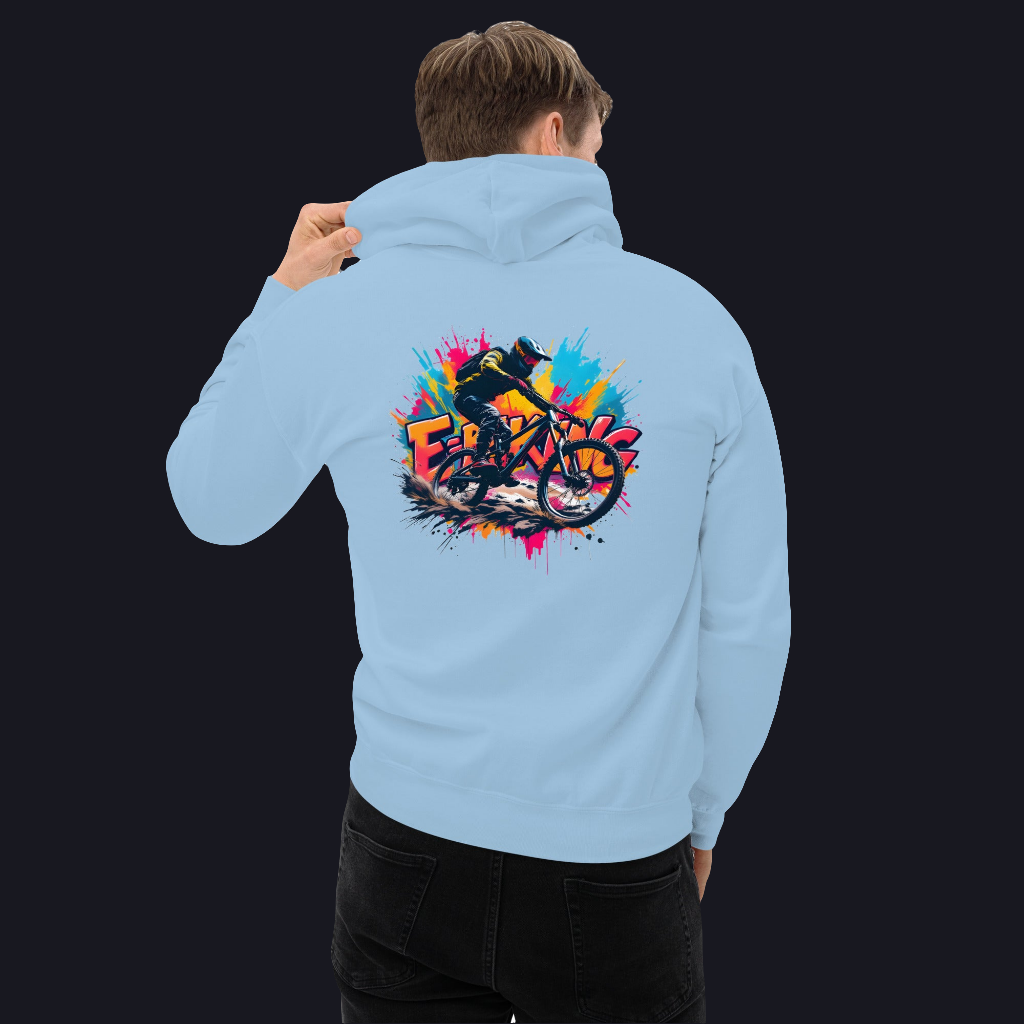 Unisex E-bike graffiti art Hoodie