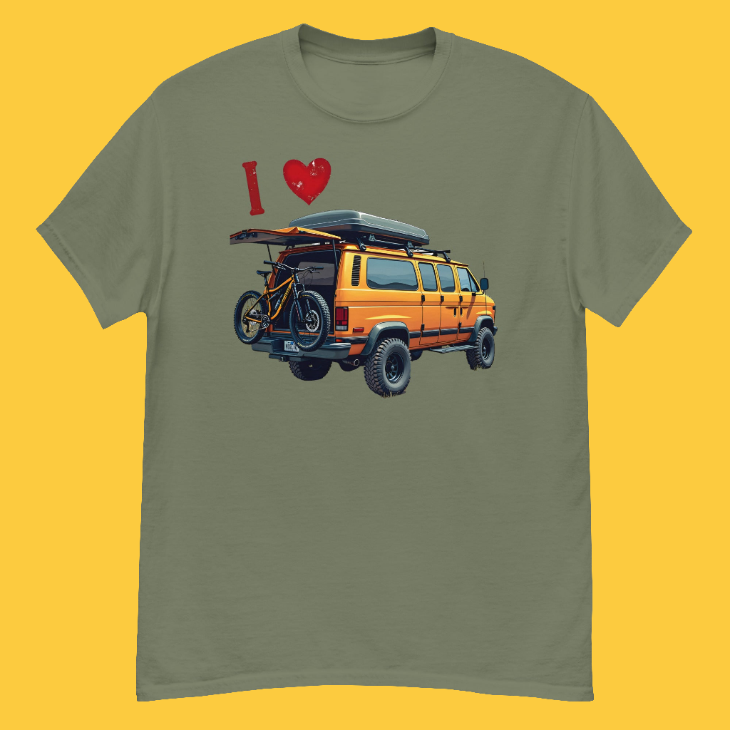 Unisex I love my van classic tee