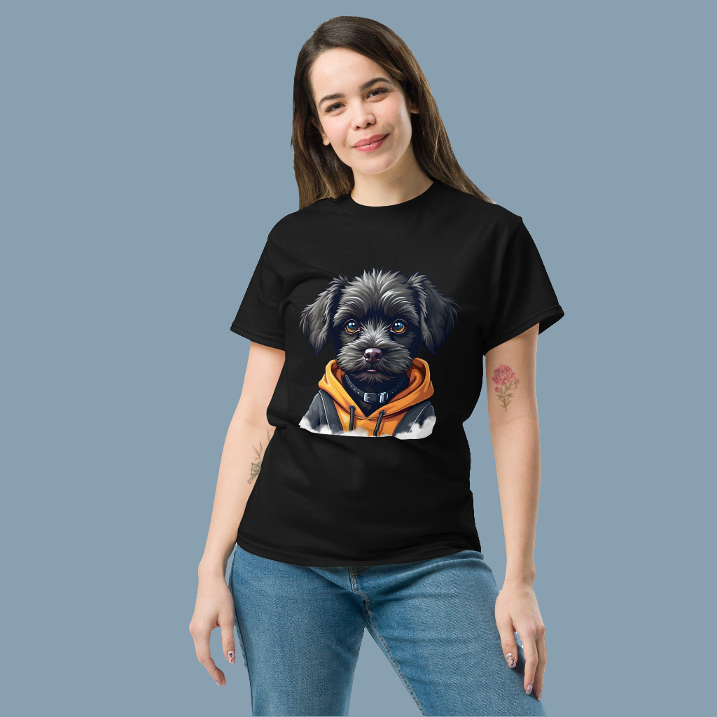 Unisex Cockapoo with hoodie  classic tee