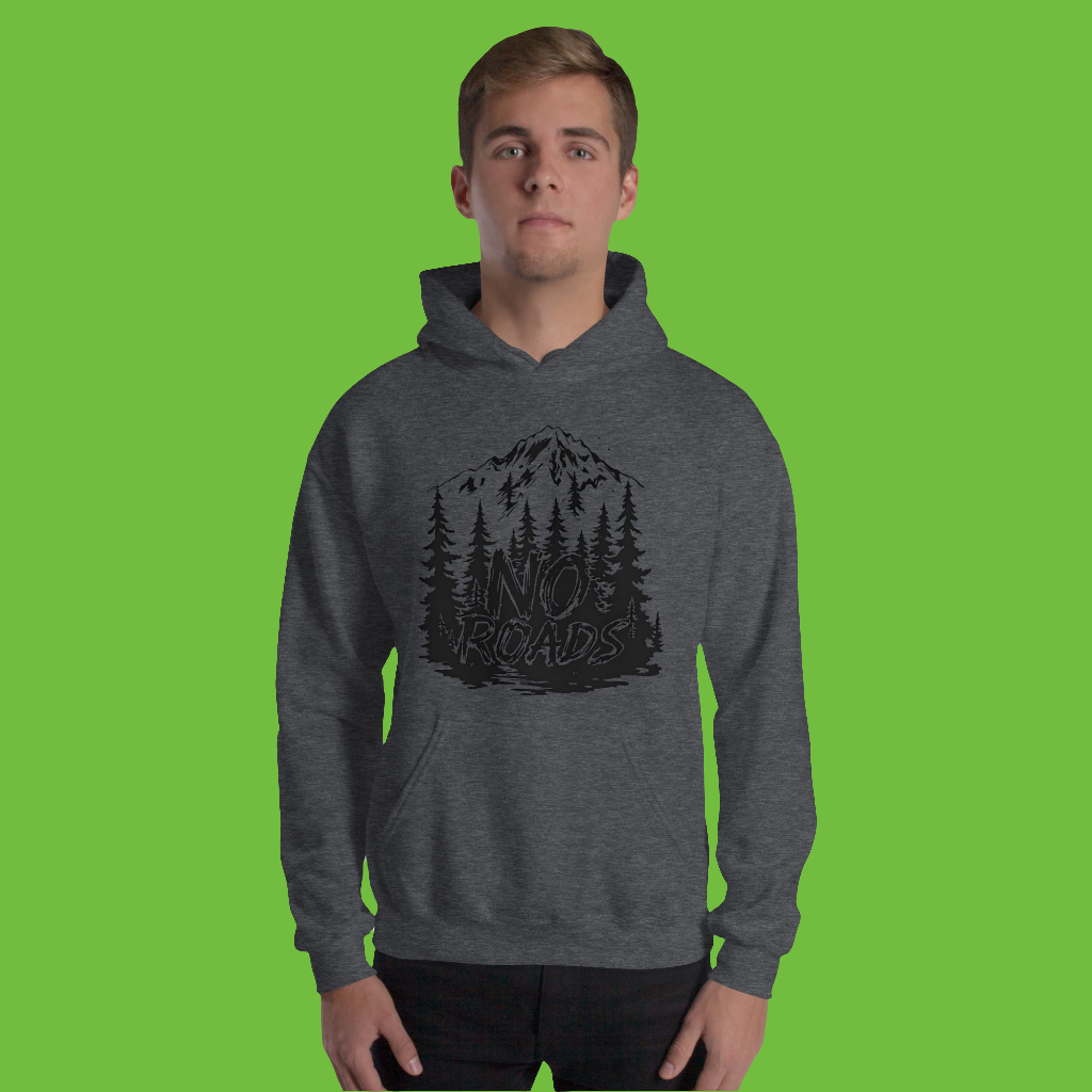 Unisex No roads adventure classic Hoodie