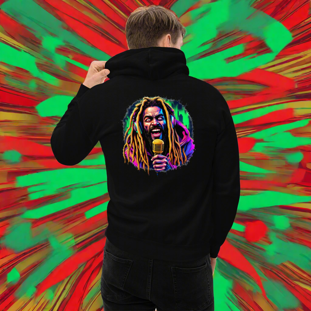 Unisex Golden Mic Blonde dreadlock Rasta Hoodie