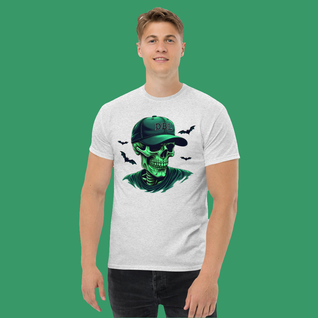 Unisex High definition luminous skull classic tee