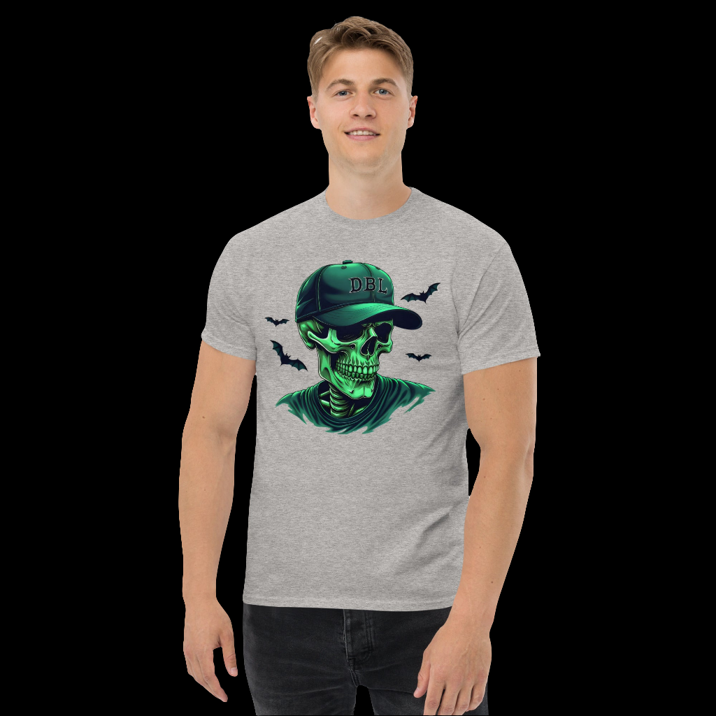 Unisex High definition luminous skull classic tee