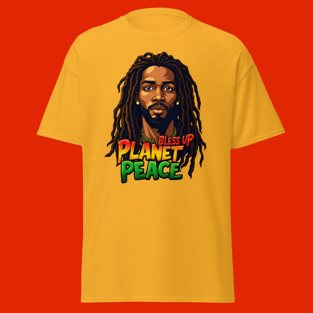 Unisex Jamaican bless up classic tee