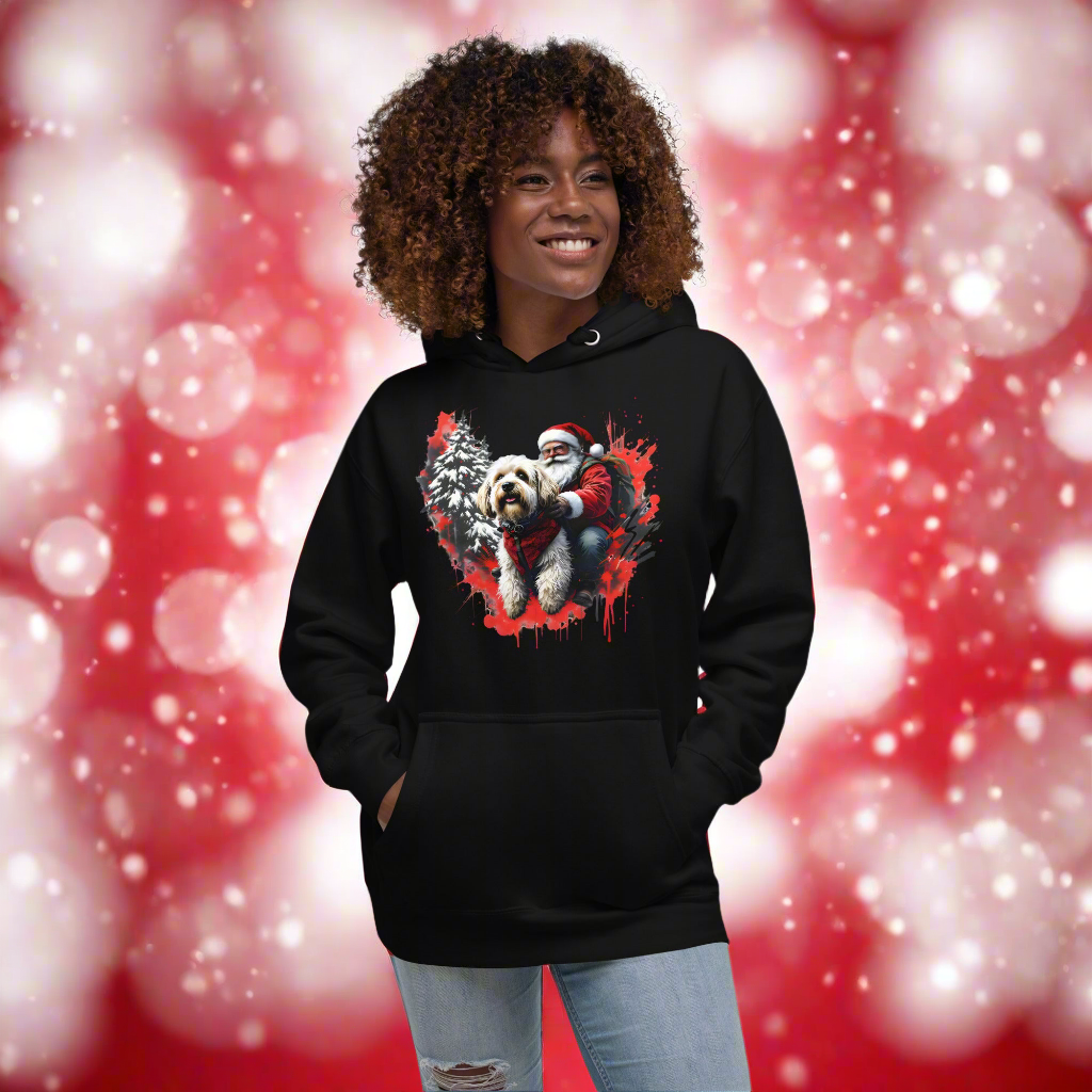 Unisex Twin print Christmas delivery Premium Hoodie