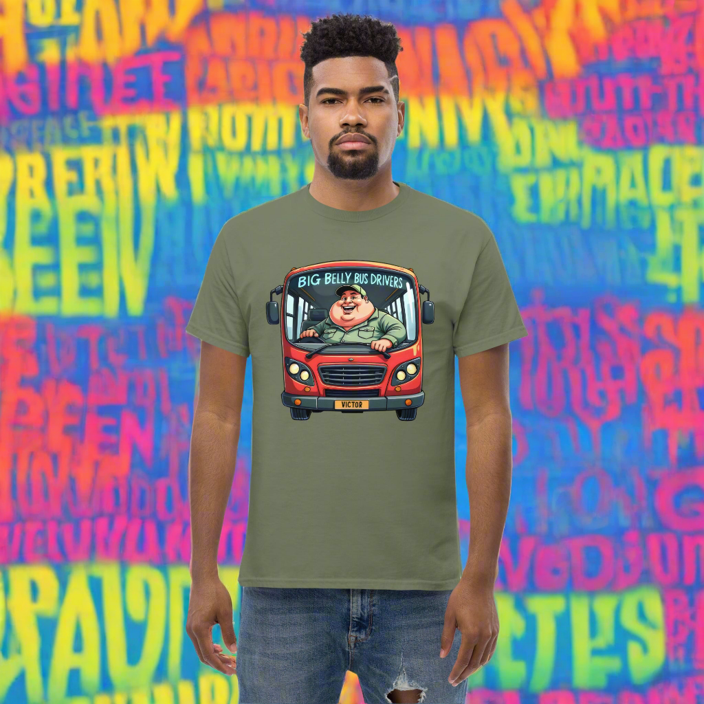 Unisex Big belly bus driver classic tee