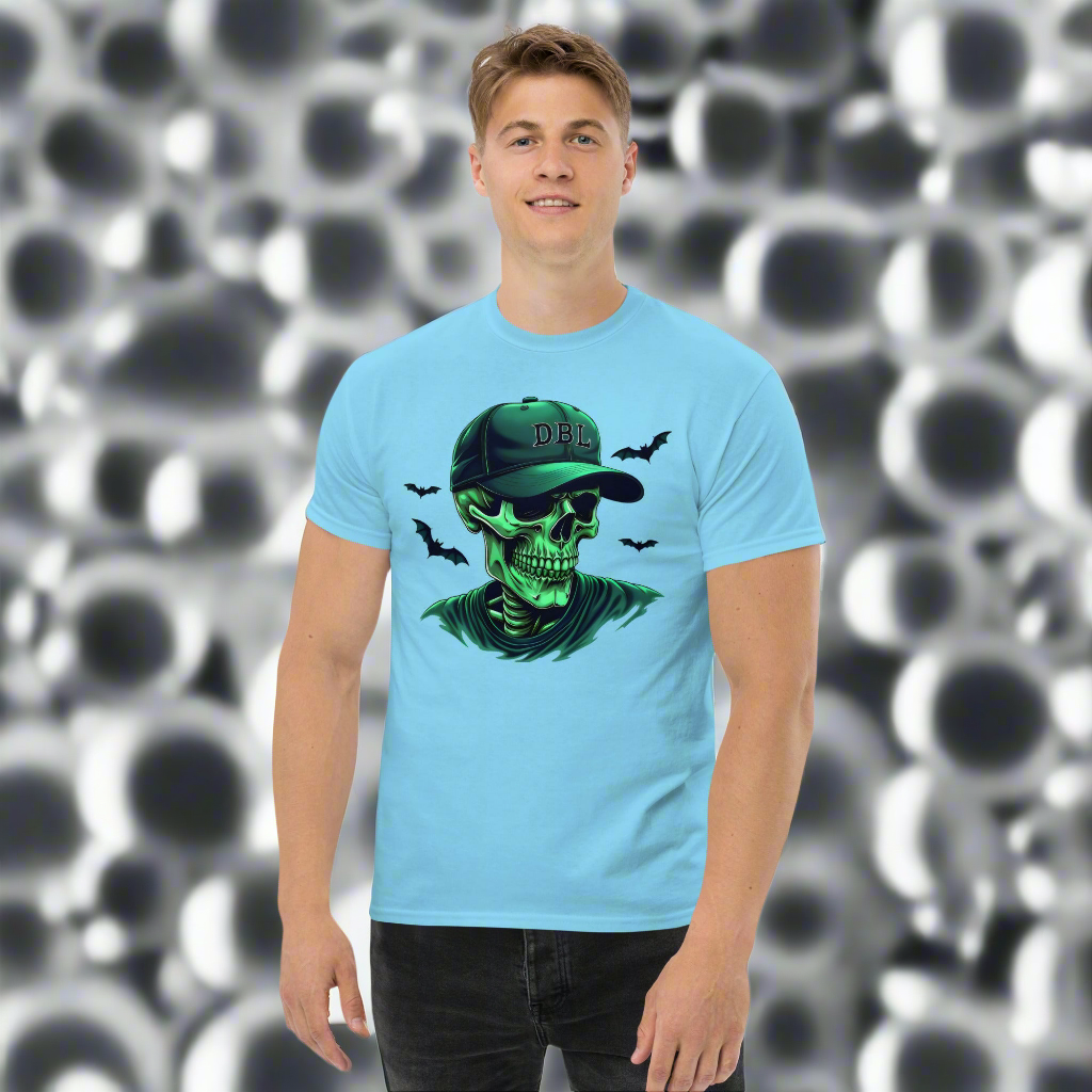 Unisex High definition luminous skull classic tee