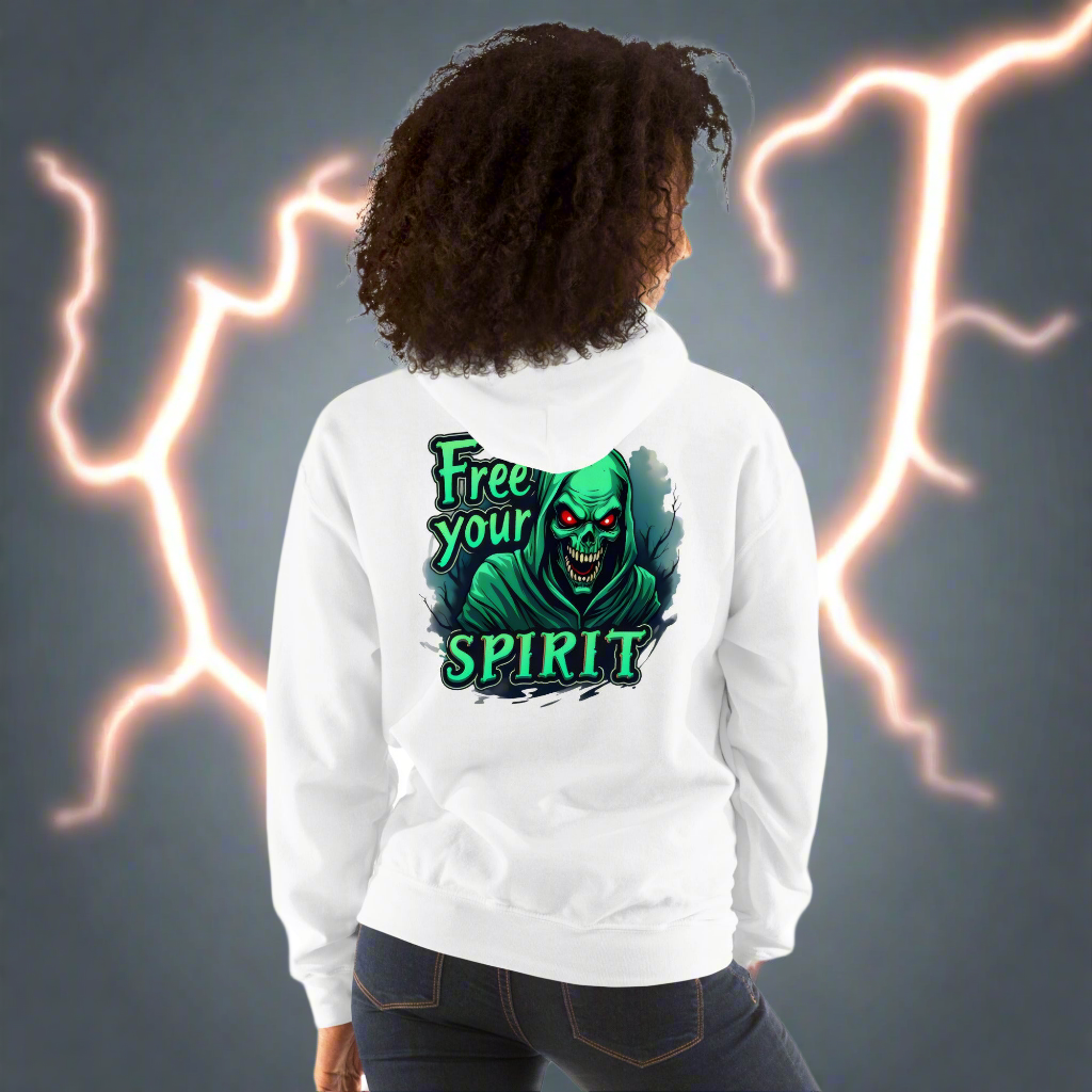 Unisex Halloween free your spirit heavy blend Hoodie