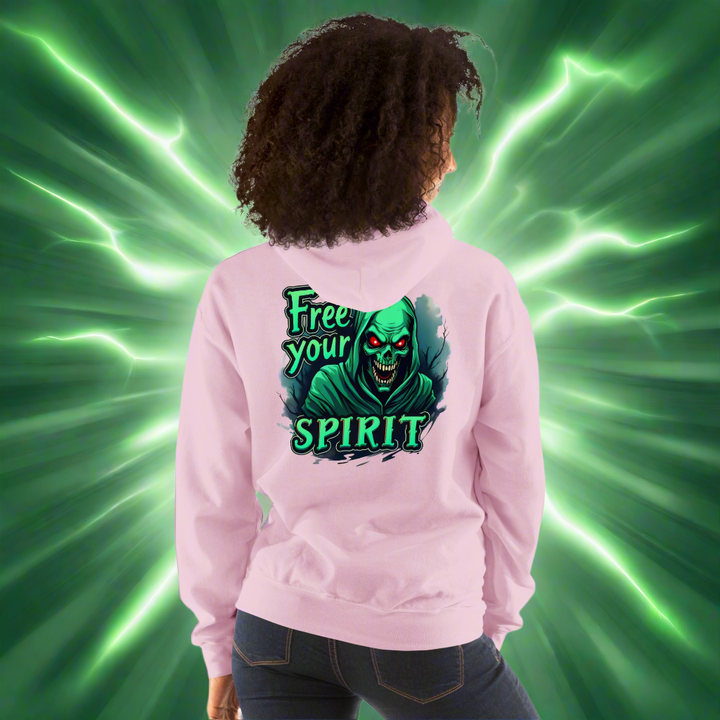Unisex Halloween free your spirit heavy blend Hoodie