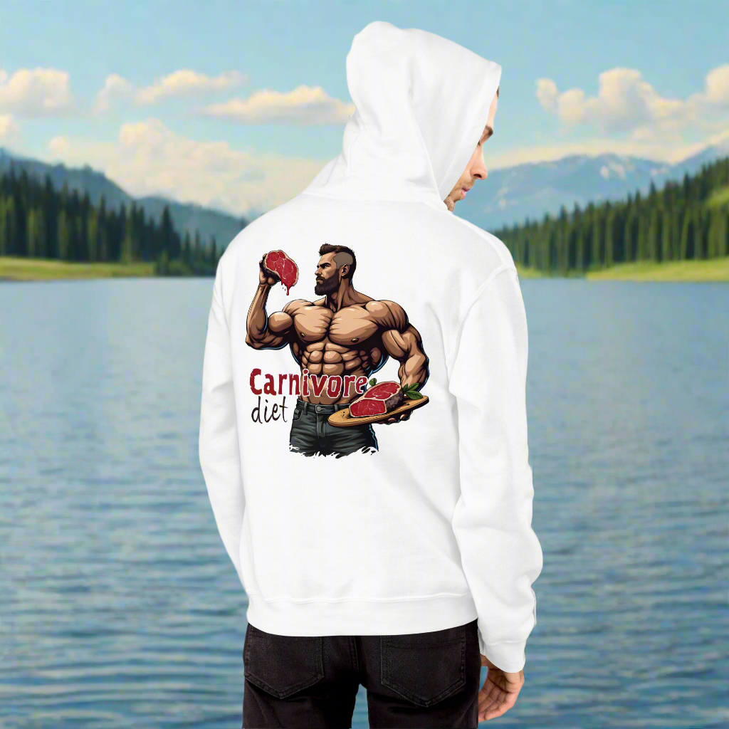 Men's carnivore diet Hoodie