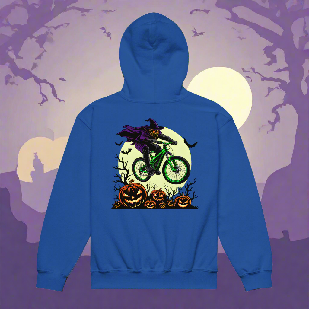 Youth Unisex Halloween special DBL logo On a stylish heavy blend hoodie