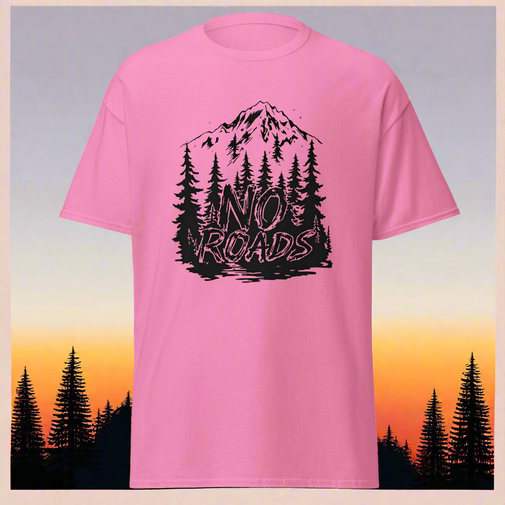 Unisex No roads adventure classic tee