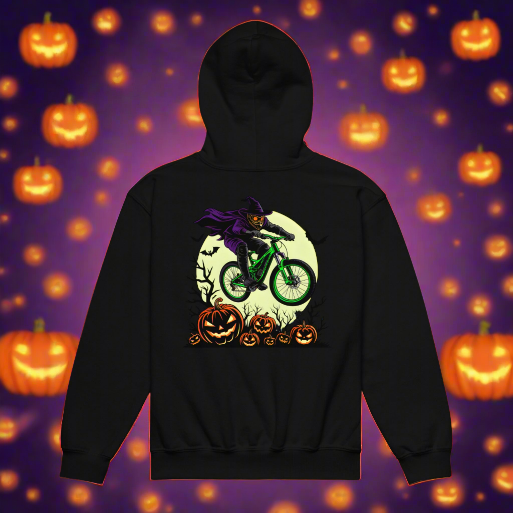 Youth Unisex Halloween special DBL logo On a stylish heavy blend hoodie