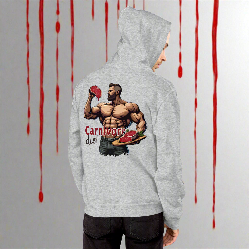 Men's carnivore diet Hoodie