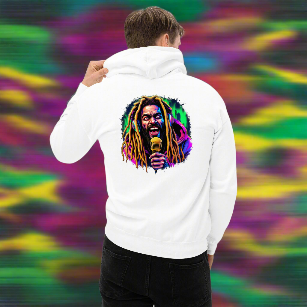 Unisex Golden Mic Blonde dreadlock Rasta Hoodie