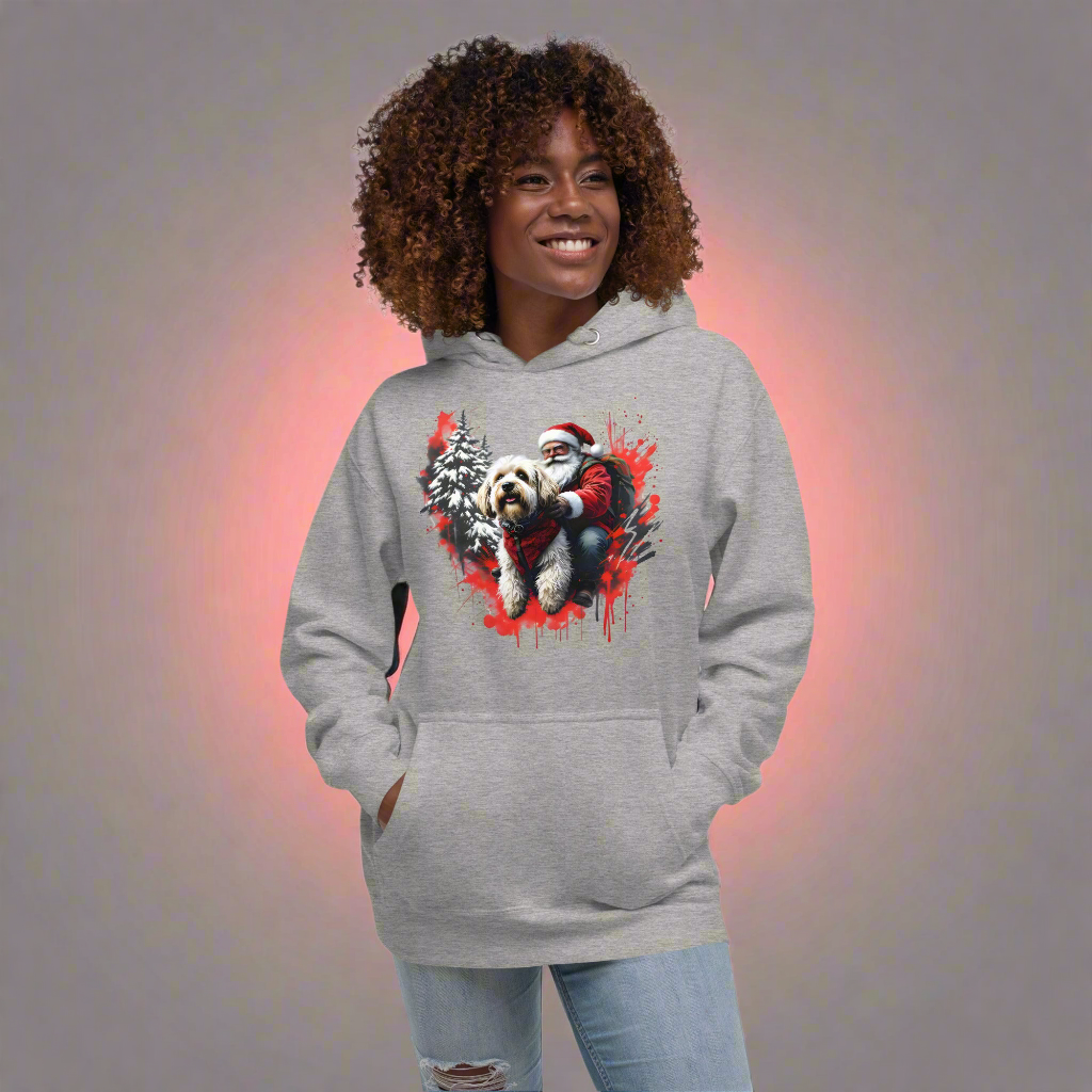 Unisex Twin print Christmas delivery Premium Hoodie