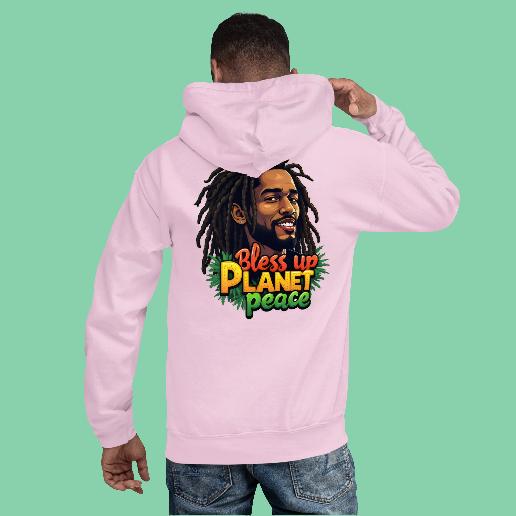 Unisex bless up Planet piece 2 classic Hoodie
