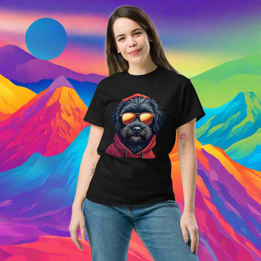 Unisex Cockapoo sunglasses classic tee