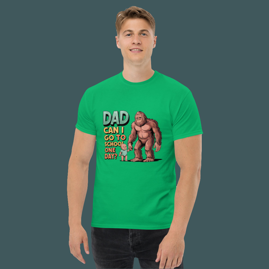 men's Dad and son classic tee