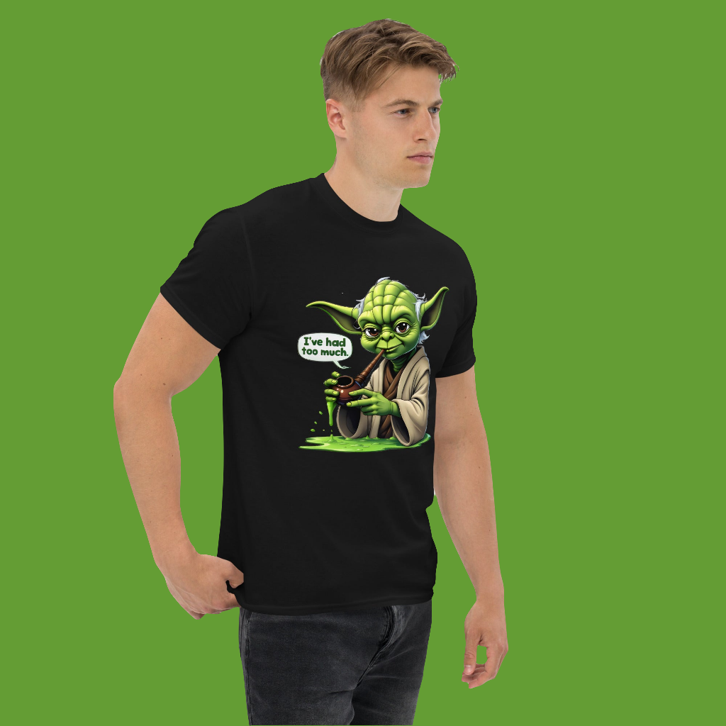 Unisex I've had too much Yoda classic tee