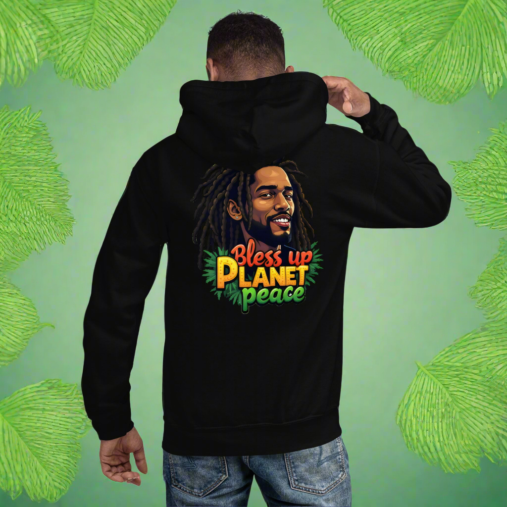Unisex bless up Planet piece 2 classic Hoodie