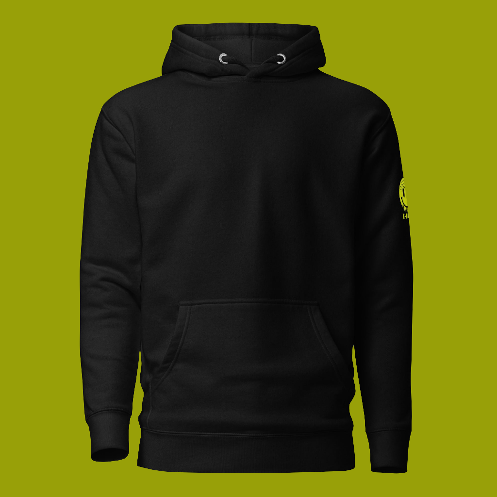 Unisex E bike yellow :) Premium Hoodie