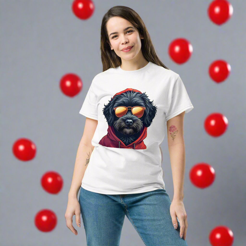 Unisex Cockapoo sunglasses classic tee