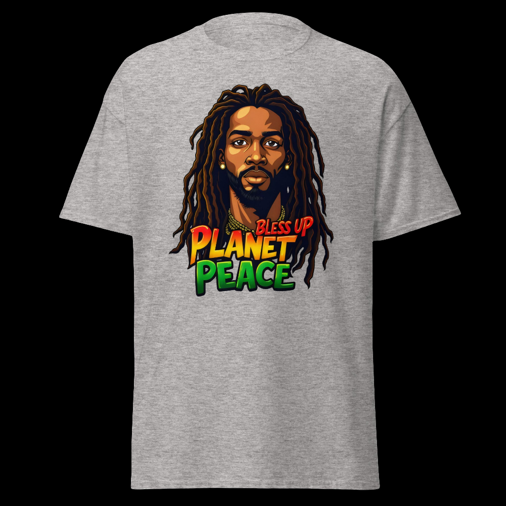 Unisex Jamaican bless up classic tee
