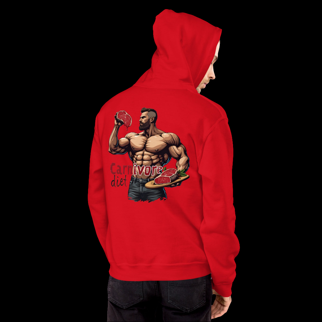 Men's carnivore diet Hoodie