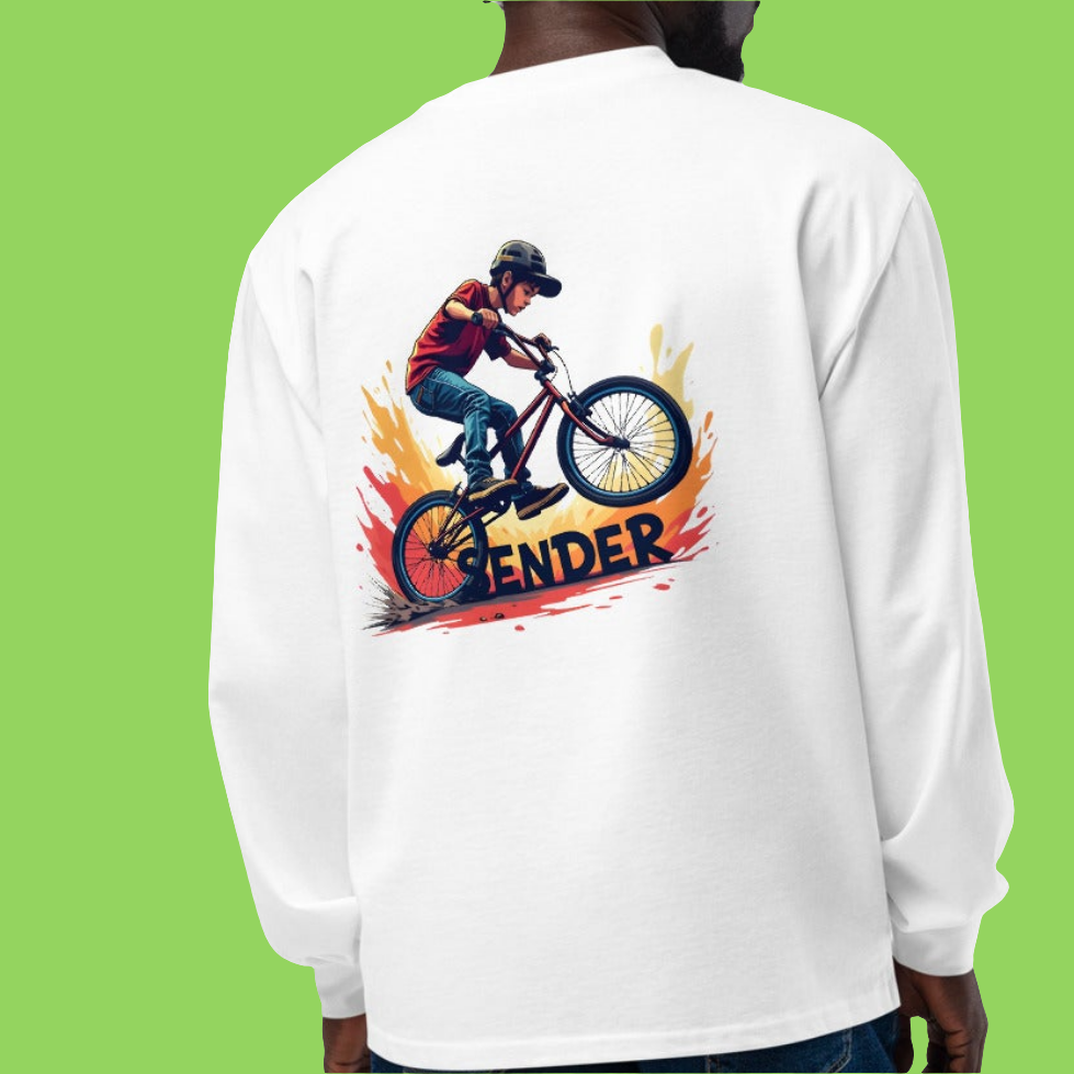 Premium todays BMX sender rad splash classic long sleeve shirt