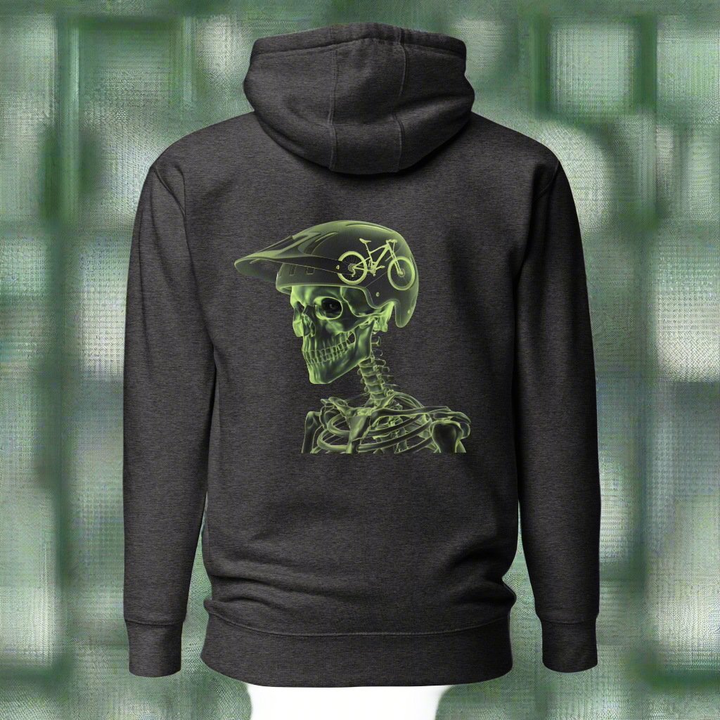 Unisex Skeleton brain riders selection premium Hoodie
