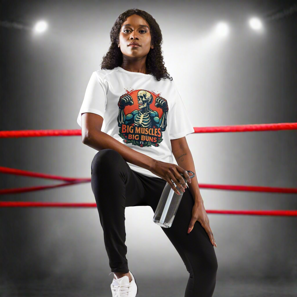 Unisex Big mushrooms big buns sports jersey