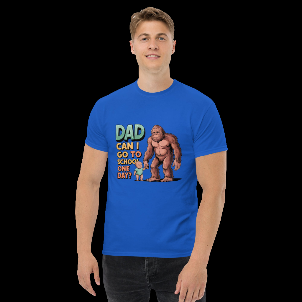men's Dad and son classic tee