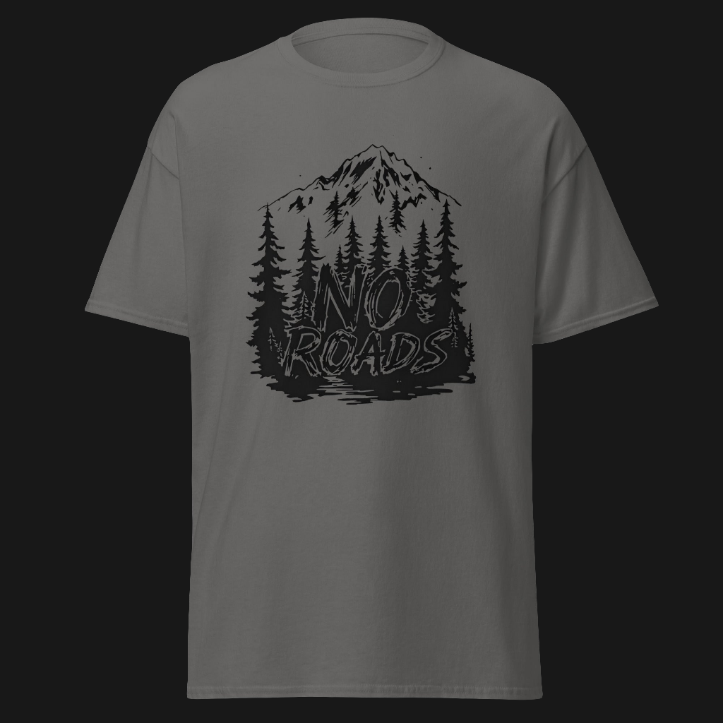 Unisex No roads adventure classic tee