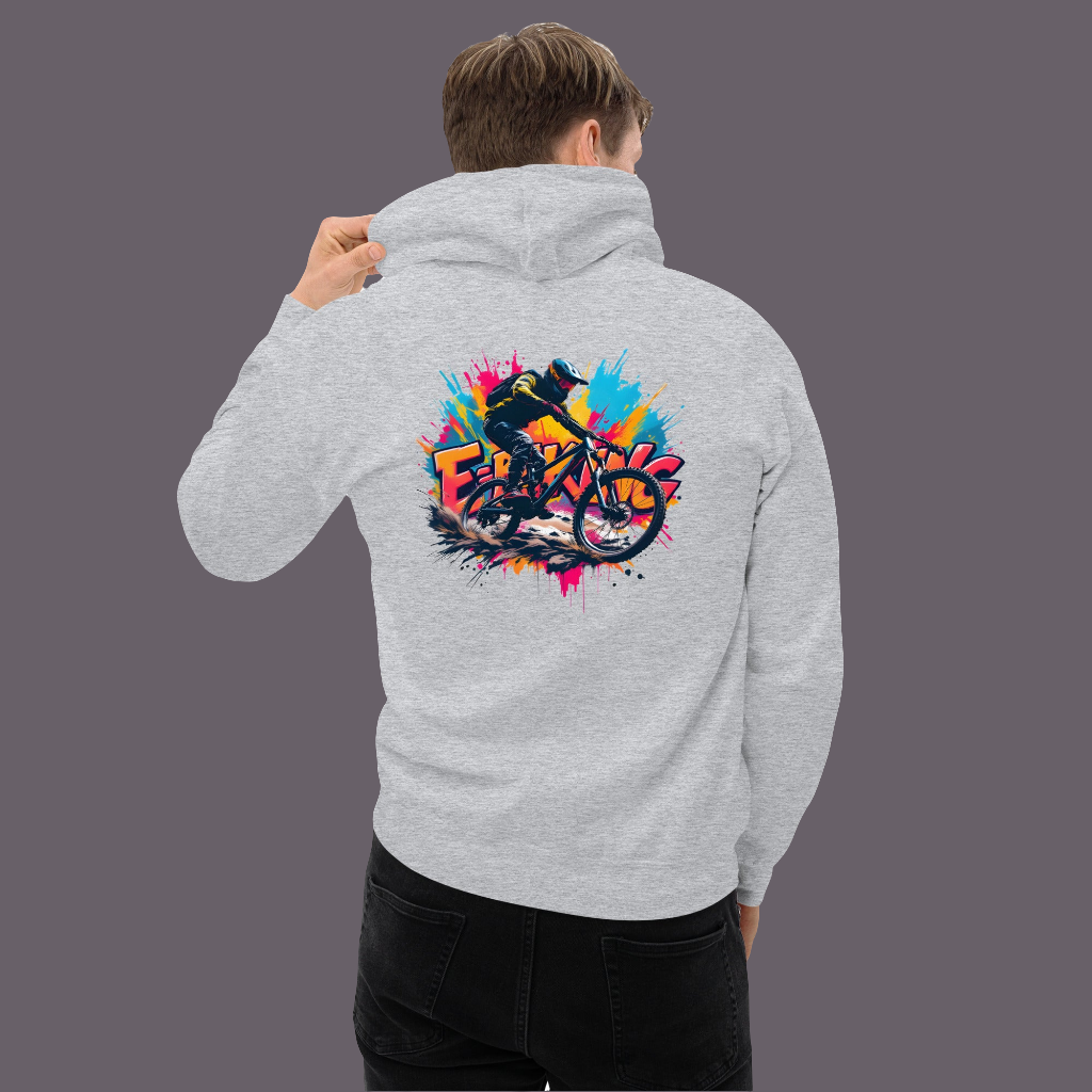 Unisex E-bike graffiti art Hoodie