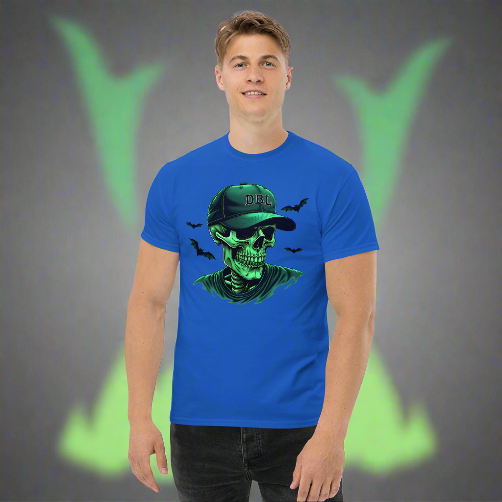 Unisex High definition luminous skull classic tee